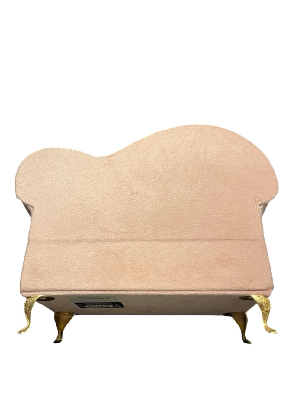 Plush Pink Two-Seat Jewelry Organizer Sofa Display - Picture 3 of 6